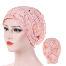 Load image into Gallery viewer, Sparkly Lace Turban
