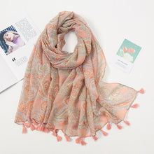 Load image into Gallery viewer, Aztec Floral Scarf
