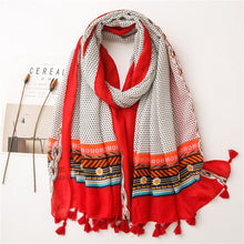 Load image into Gallery viewer, Dot Print Scarf
