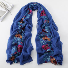 Load image into Gallery viewer, Floral Viscose Scarf

