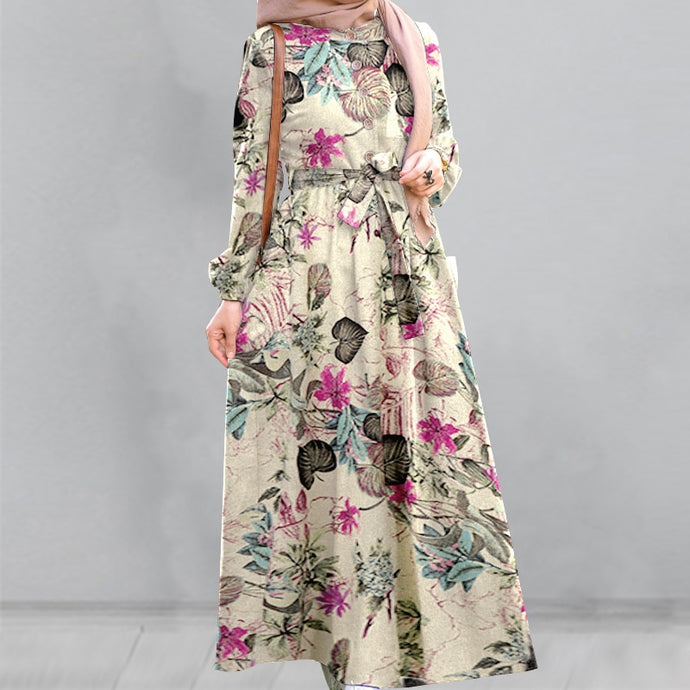 Women's Printed Maxi Dress
