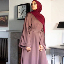 Load image into Gallery viewer, Kaftan Abaya Hijab Dress

