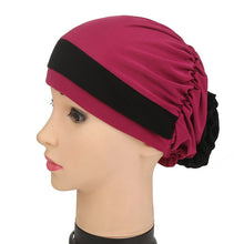 Load image into Gallery viewer, Flower Bun Turban
