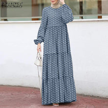 Load image into Gallery viewer, Ankle-Length Elegant Maxi Dress
