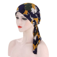 Load image into Gallery viewer, Elastic Jersey Turban Cap
