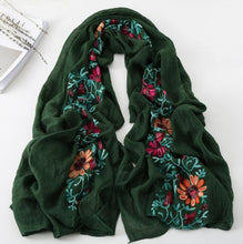 Load image into Gallery viewer, Floral Viscose Scarf
