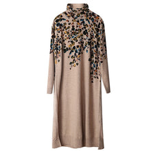 Load image into Gallery viewer, Retro Casual Print Loose Dress
