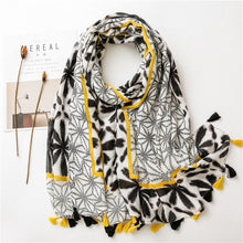 Load image into Gallery viewer, Lotus Floral Printed Scarf
