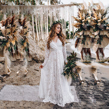 Load image into Gallery viewer, White Lace Maternity Dress
