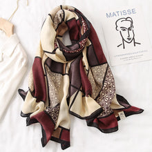 Load image into Gallery viewer, Multicolor Plaid Viscose Scarves
