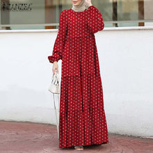 Load image into Gallery viewer, Ankle-Length Elegant Maxi Dress
