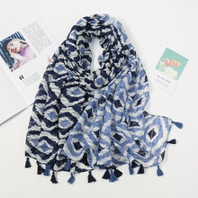 Load image into Gallery viewer, Aztec Floral Scarf
