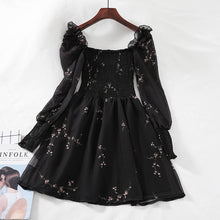 Load image into Gallery viewer, Autumn Sexy Black Dress
