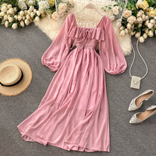 Load image into Gallery viewer, Chic Elegant Square Maxi Dress
