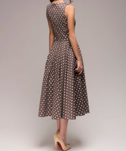 Load image into Gallery viewer, Mid-Calf Casual Printing Dress
