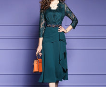 Load image into Gallery viewer, Elegant Cocktail Party Dress
