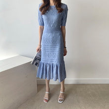 Load image into Gallery viewer, Casual Slim Hollow Out Dress
