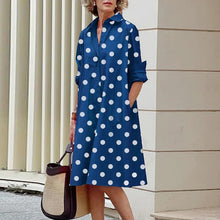 Load image into Gallery viewer, Elegant Pocket Streetwear Female Dress
