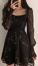 Load image into Gallery viewer, Autumn Sexy Black Dress
