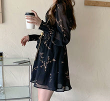 Load image into Gallery viewer, Autumn Sexy Black Dress
