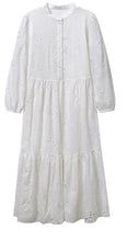 Load image into Gallery viewer, Embroidery Hollow Party Dress
