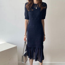 Load image into Gallery viewer, Casual Slim Hollow Out Dress
