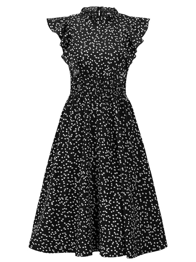 Casual Floral Printed Dress