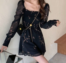 Load image into Gallery viewer, Autumn Sexy Black Dress
