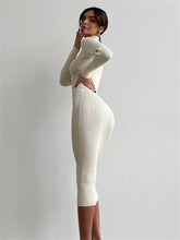 Load image into Gallery viewer, Long Sleeve Bodycon Mini Dress
