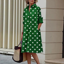 Load image into Gallery viewer, Elegant Pocket Streetwear Female Dress
