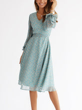 Load image into Gallery viewer, Chiffon Floral Printed Dress
